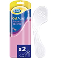 Scholl Plantillas GelActiv Óptimas para Zapatos Abiertos comodidad todo el día - 1 par (2 plantillas) Talla 35-40-5